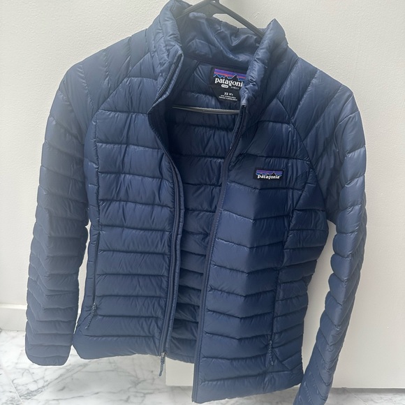Patagonia Women’s Down Sweater XS Navy Blue - Picture 2 of 7